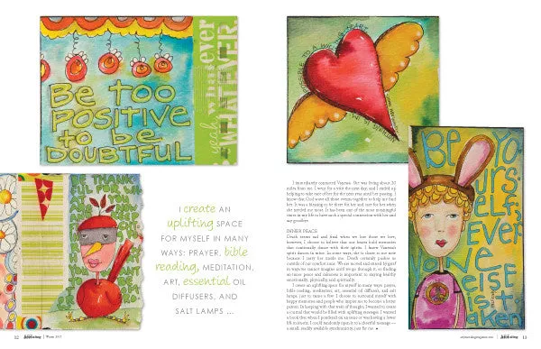 Stampington Art Journaling Winter 2017 nedlasting PDF kreativ