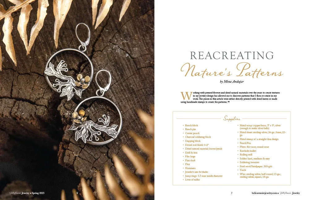 Belle Armoire Jewelry Spring 2023 blad vår