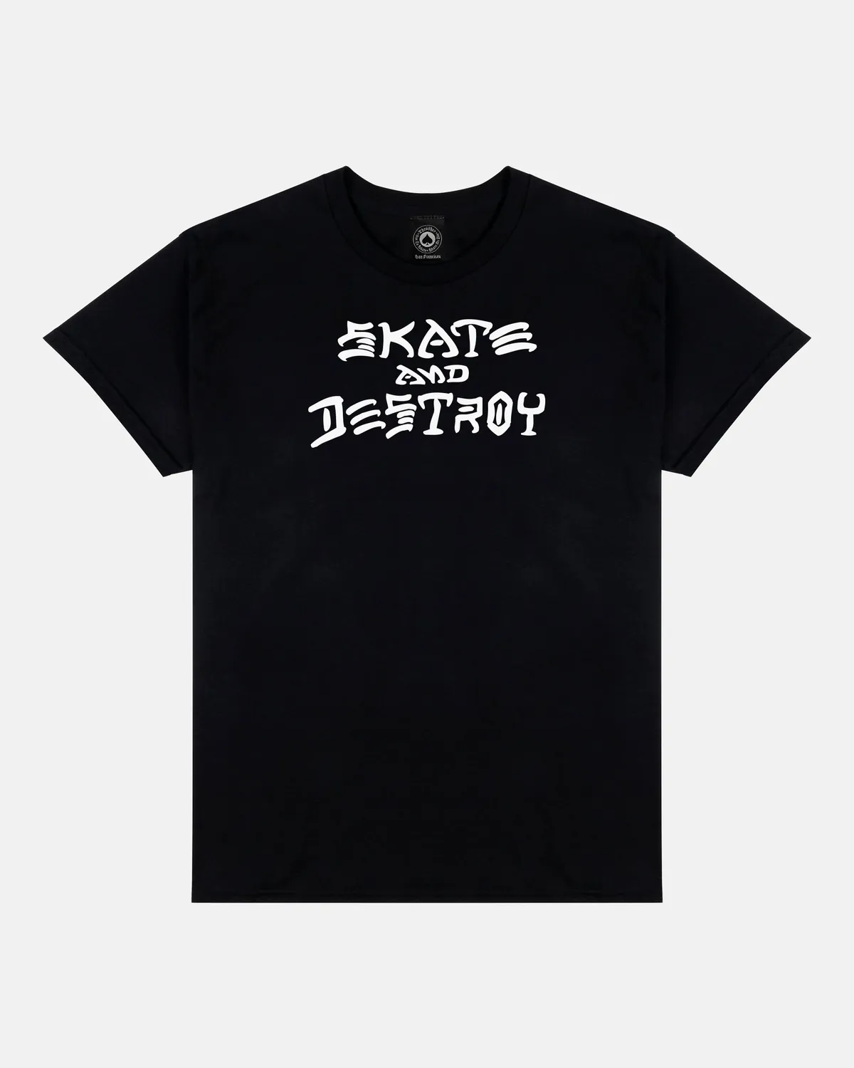 Thrasher Skate and Destroy t-skjorte svart bomull