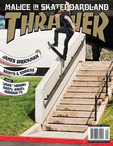 Thrasher september 2009 blad enkeltutgave back issue