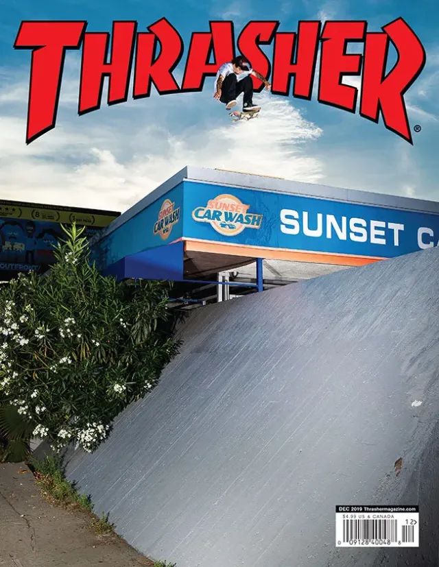Thrasher desember 2019 blad løsnummer skate