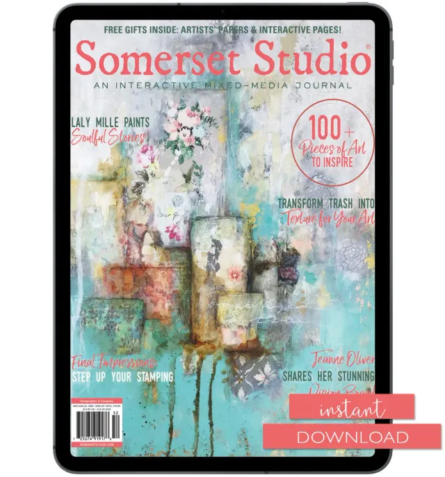 Stampington Somerset Studio blad sommer 2020 nedlasting PDF