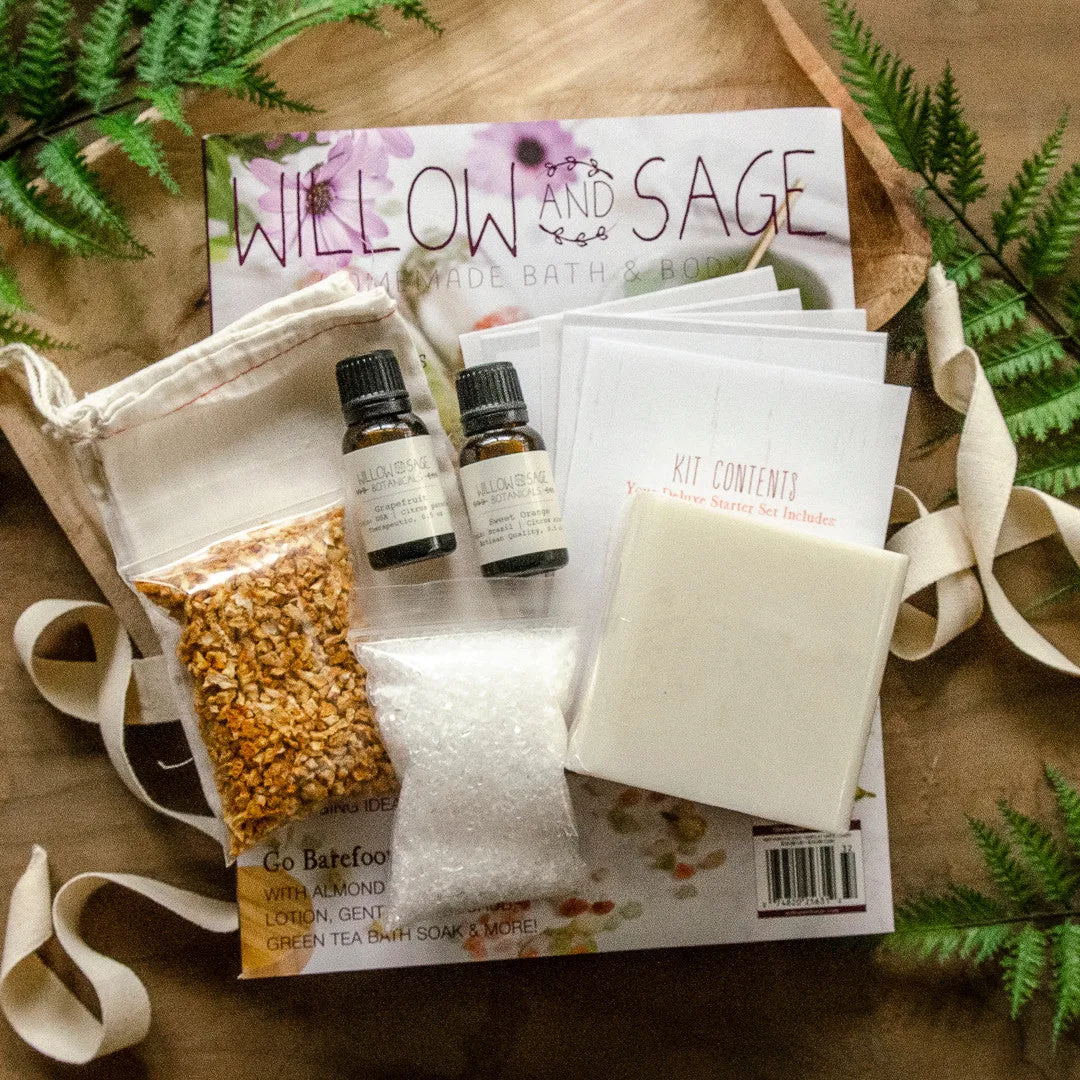 Stampington Willow Sage Summer Citrus sett såpe bad