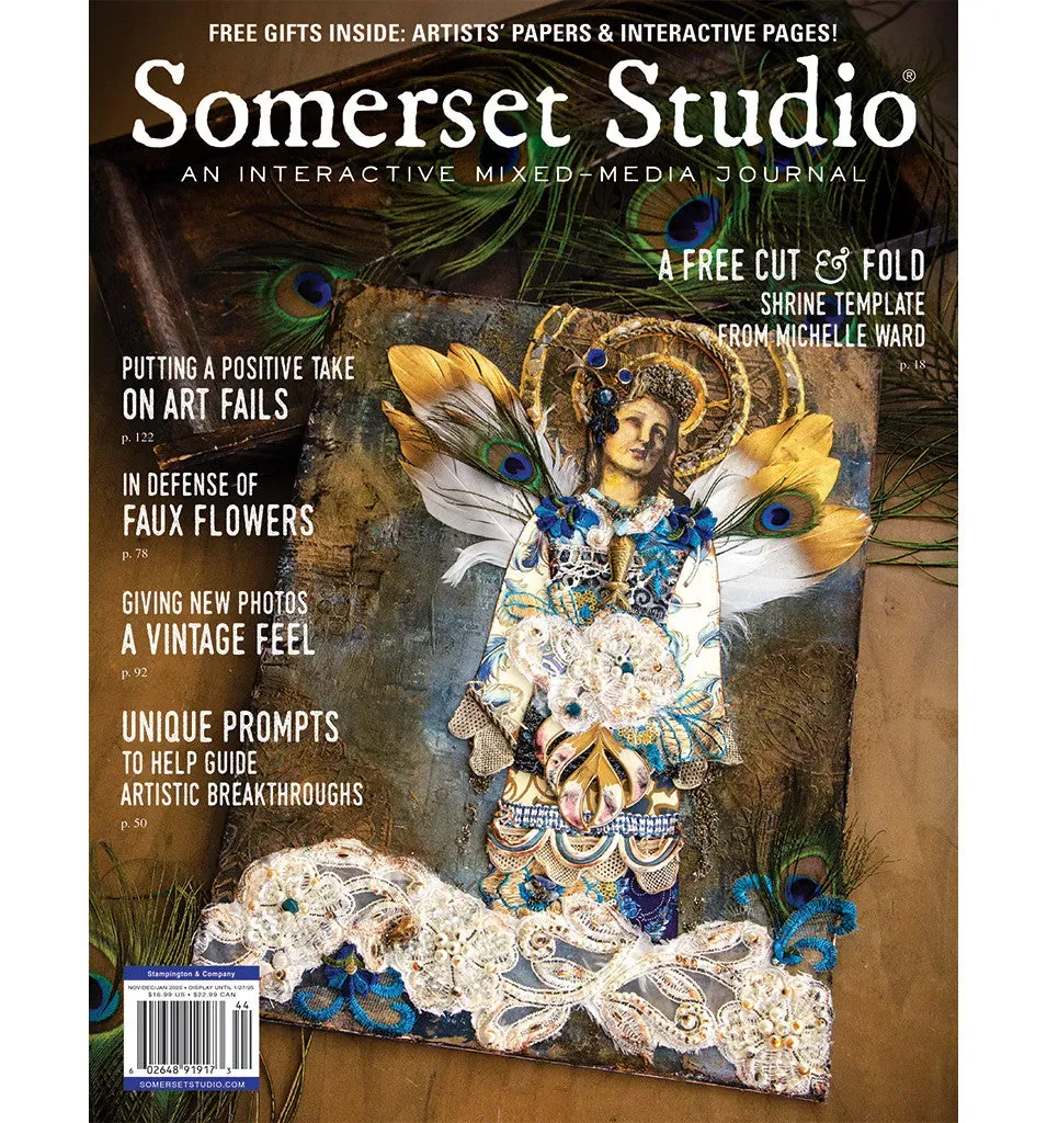 Stampington Somerset Studio Winter 2025 blad 176 sider