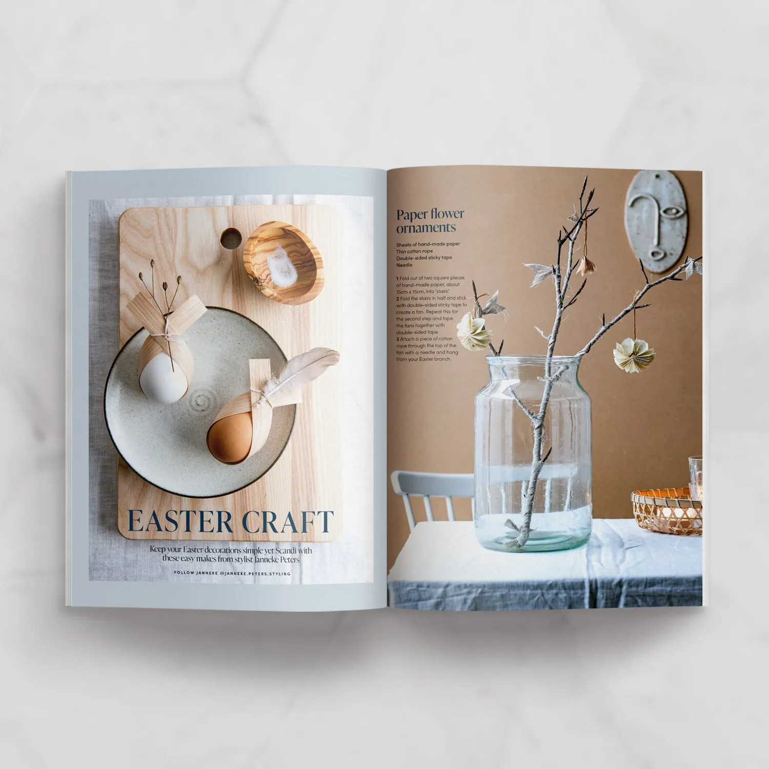 Simply Scandi Vol 1 Spring 2021 blad førsteutgave