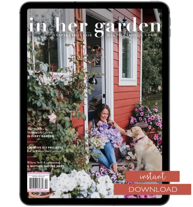 Stampington In Her Garden sommer 2024 blad nedlasting PDF