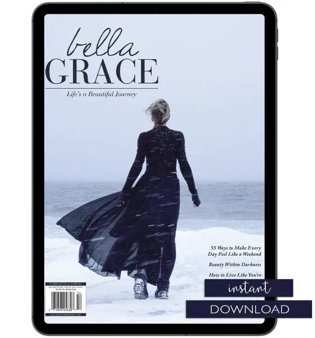 Stampington Bella Grace Issue 46 blad PDF vinter