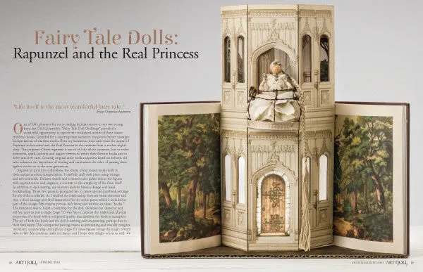 Stampington Art Doll Quarterly Spring 2016 blad digital dukker