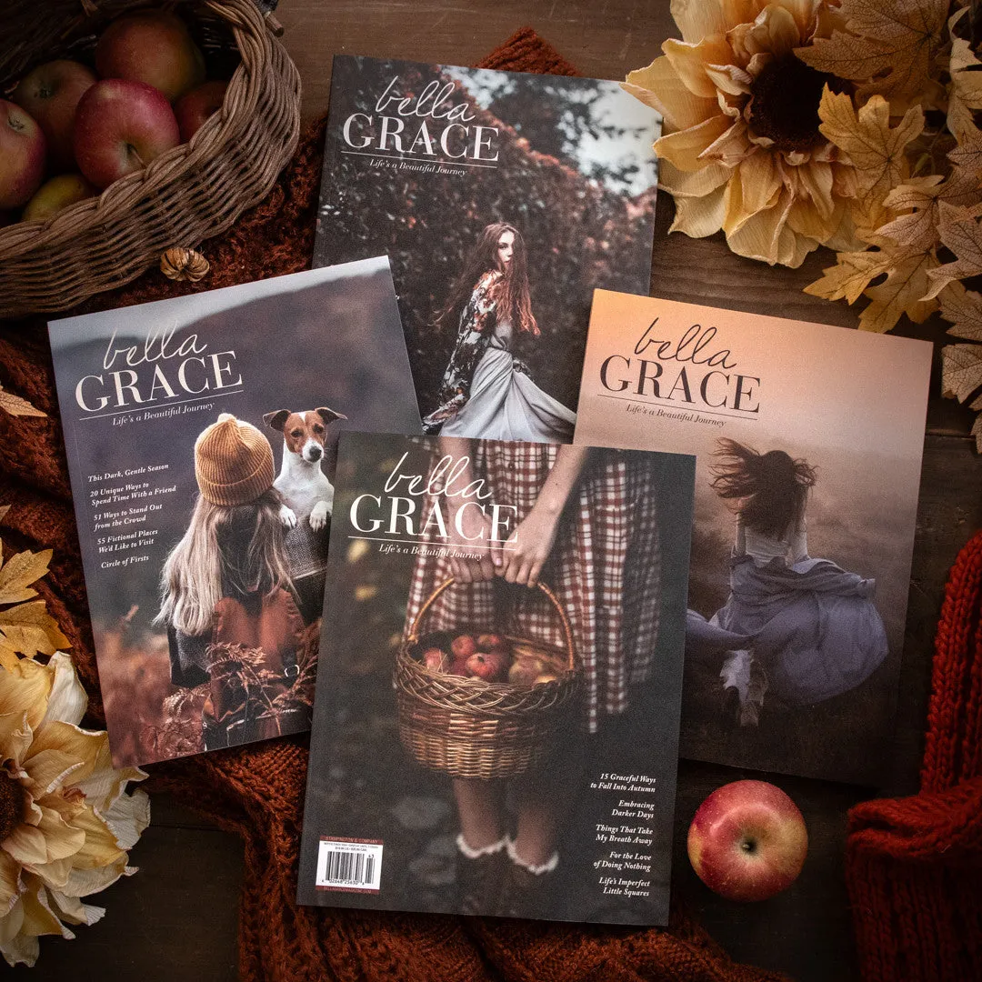 Stampington Bella Grace Autumn Magic 4 blad samlepakke høst