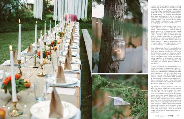 Stampington Mingle Summer 2014 blad selskap