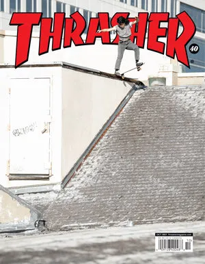 Thrasher Magazine oktober 2021 blad enkeltutgave
