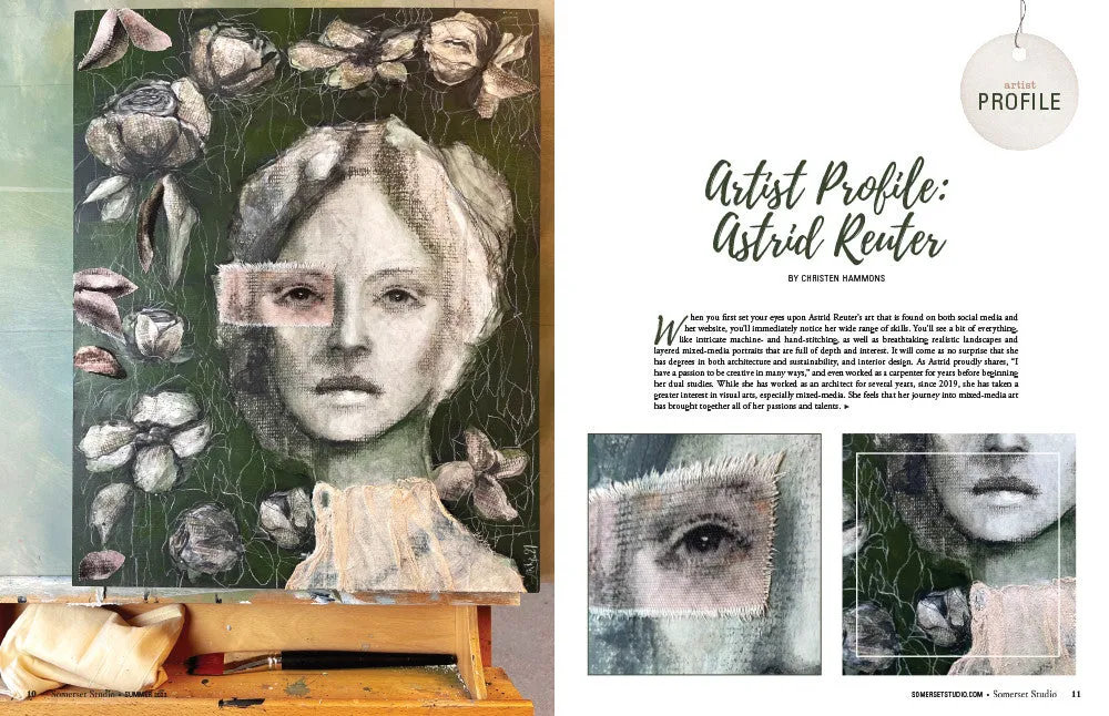 Stampington Somerset Studio Summer 2022 e-blad PDF-nedlasting