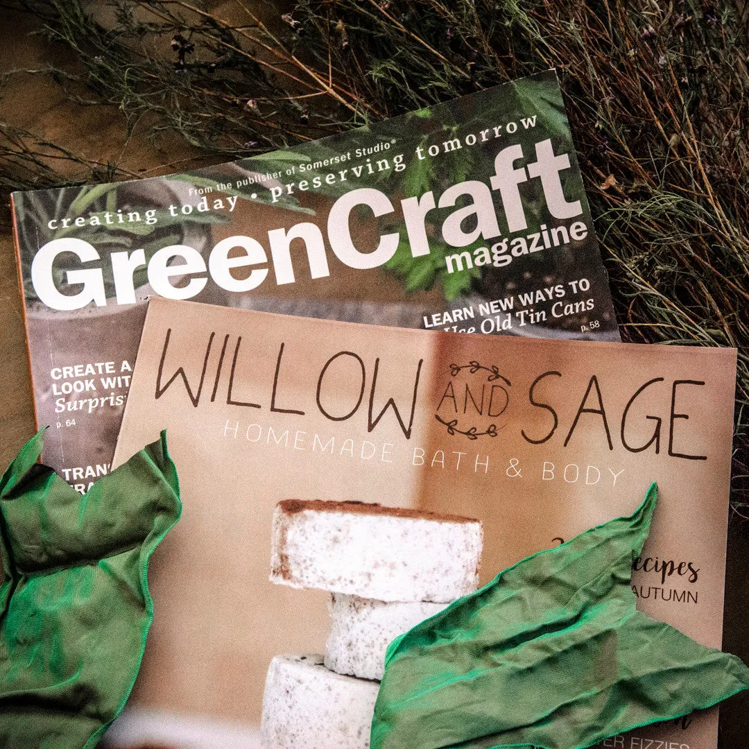 Stampington She-Makes Green Gift Bundle 2 blad DIY