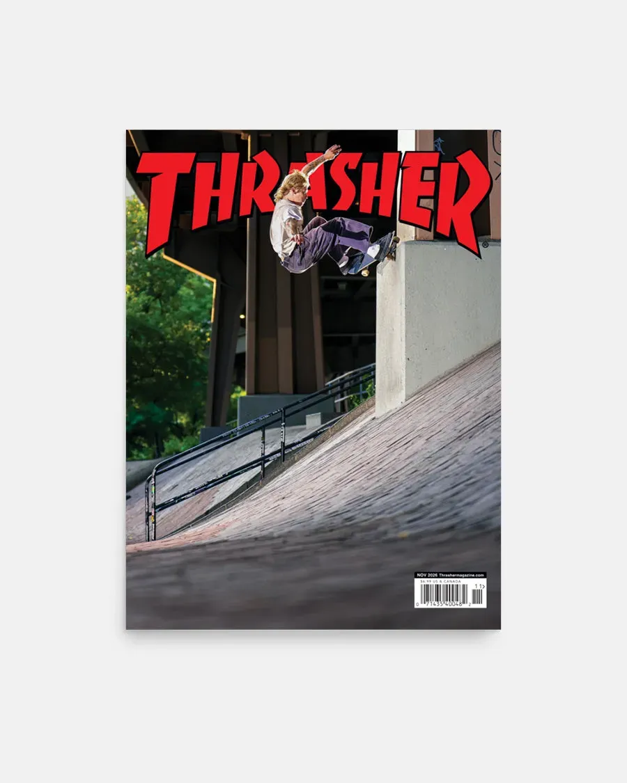 Thrasher november 2026 plakat 18x24 full-bleed