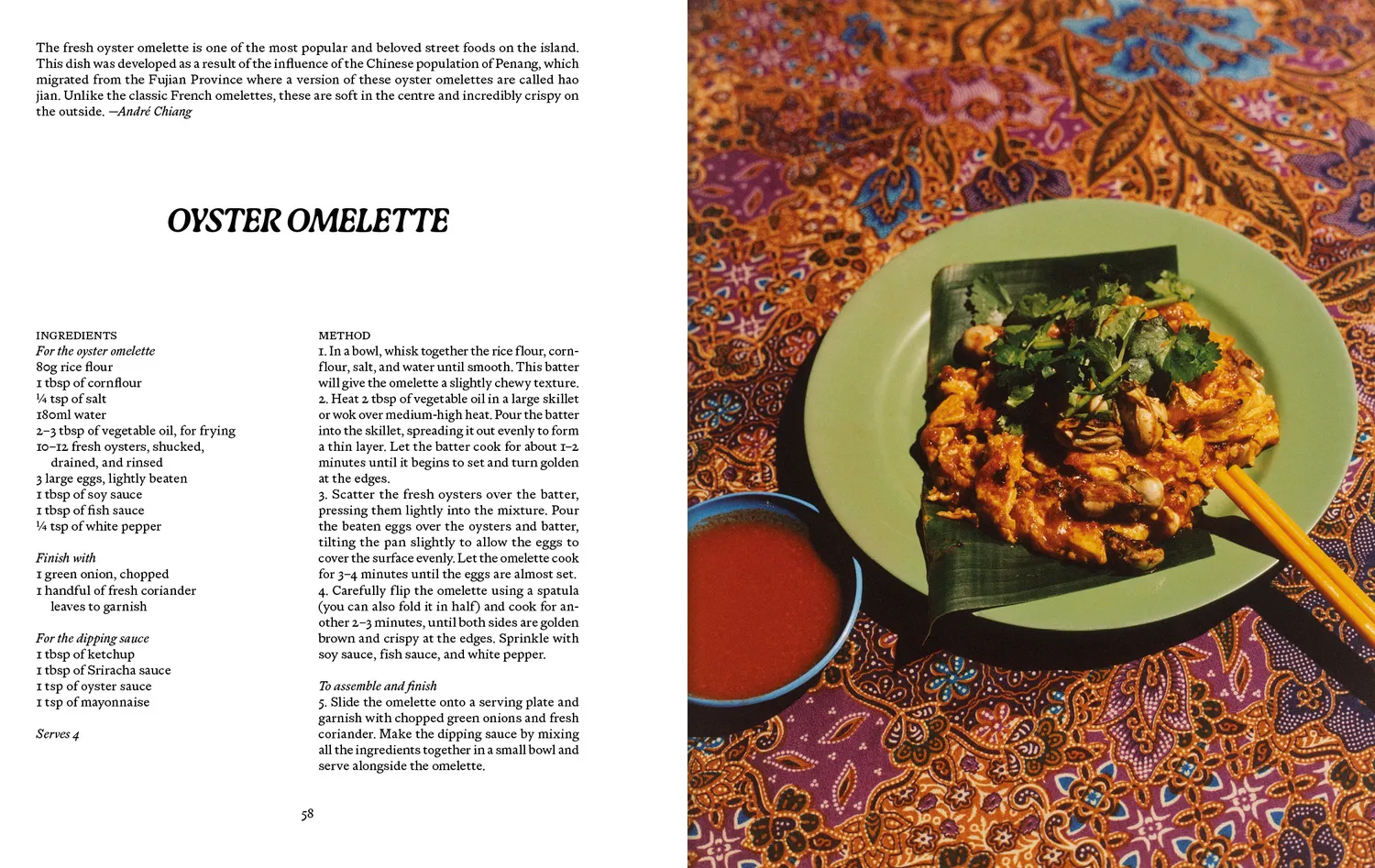 Apartamento Penang Recipes Wanderings bok mat