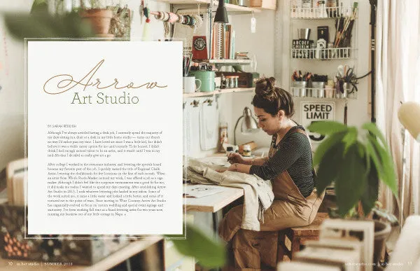 Stampington In Her Studio premierutgave blad digital utgave