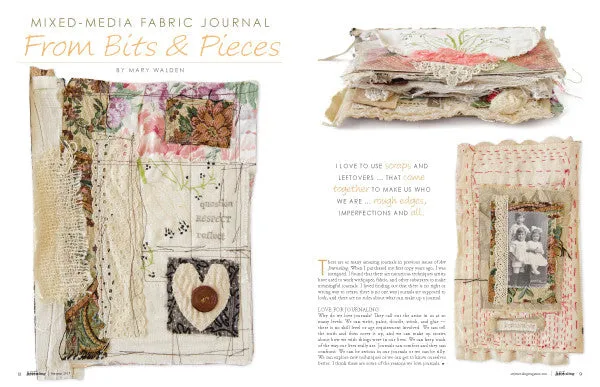 Stampington Art Journaling Autumn 2017 blad PDF nedlasting