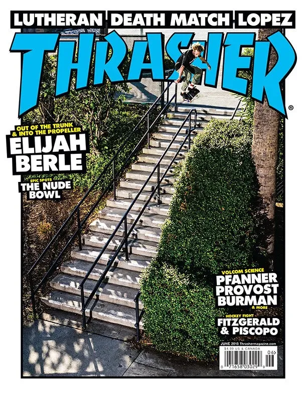 Thrasher juni 2015 blad enkeltutgave cover