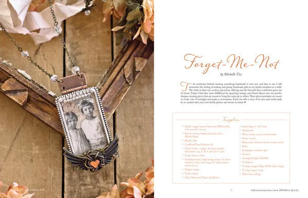 Stampington Belle Armoire Jewelry Winter 2020 blad PDF 144 sider