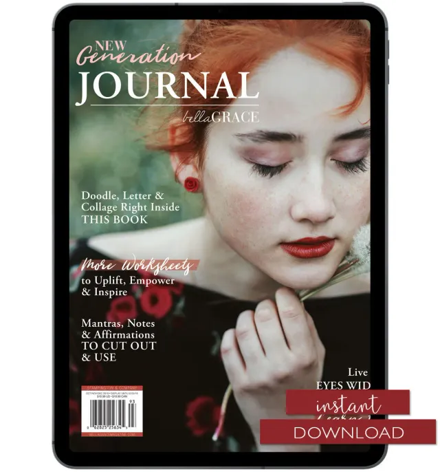 Stampington Bella Grace New Generation Issue 4 blad PDF ungdom