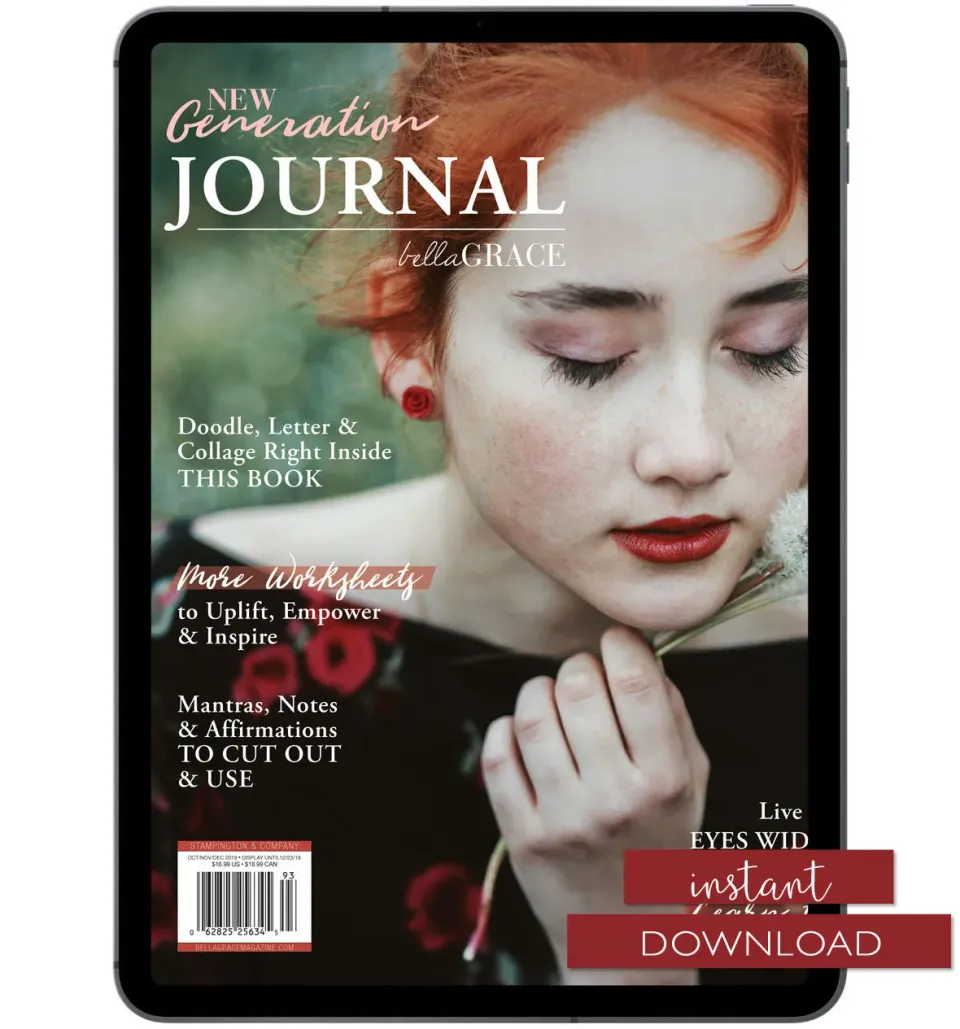 Stampington Bella Grace New Generation Issue 4 blad PDF ungdom