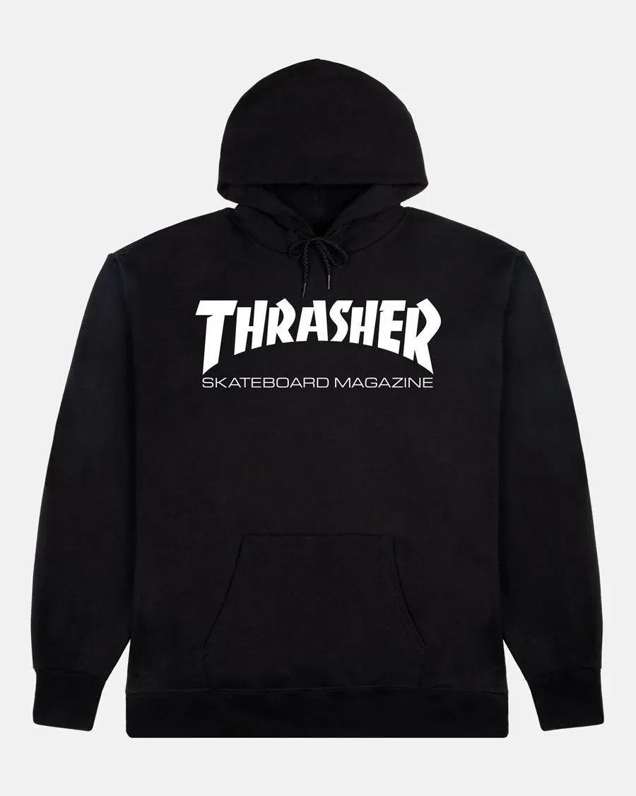 Thrasher Skate Mag hettegenser svart bomull