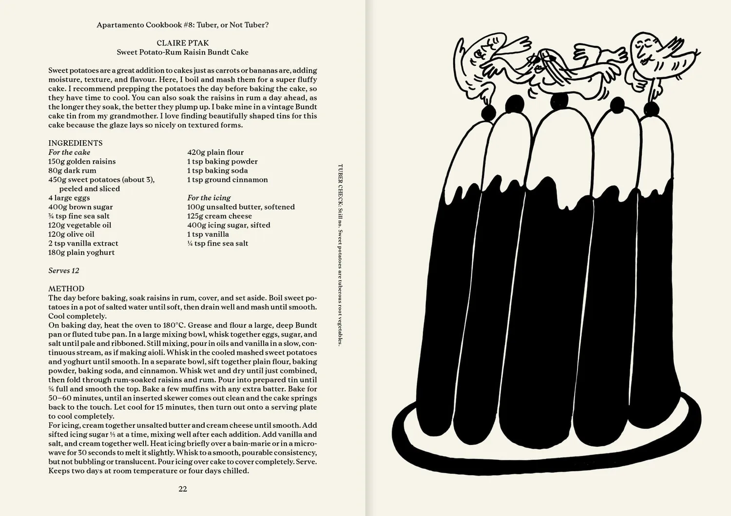 Apartamento Cookbook 8 Tuber kokebok potetutgave