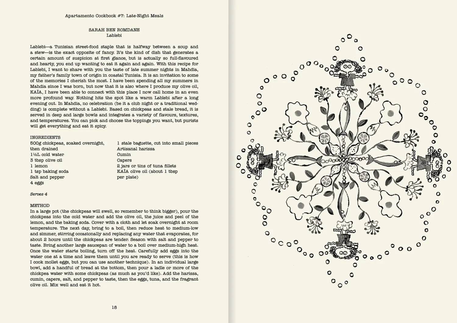 Apartamento Cookbook nr 7 kokebok Late Night Meals