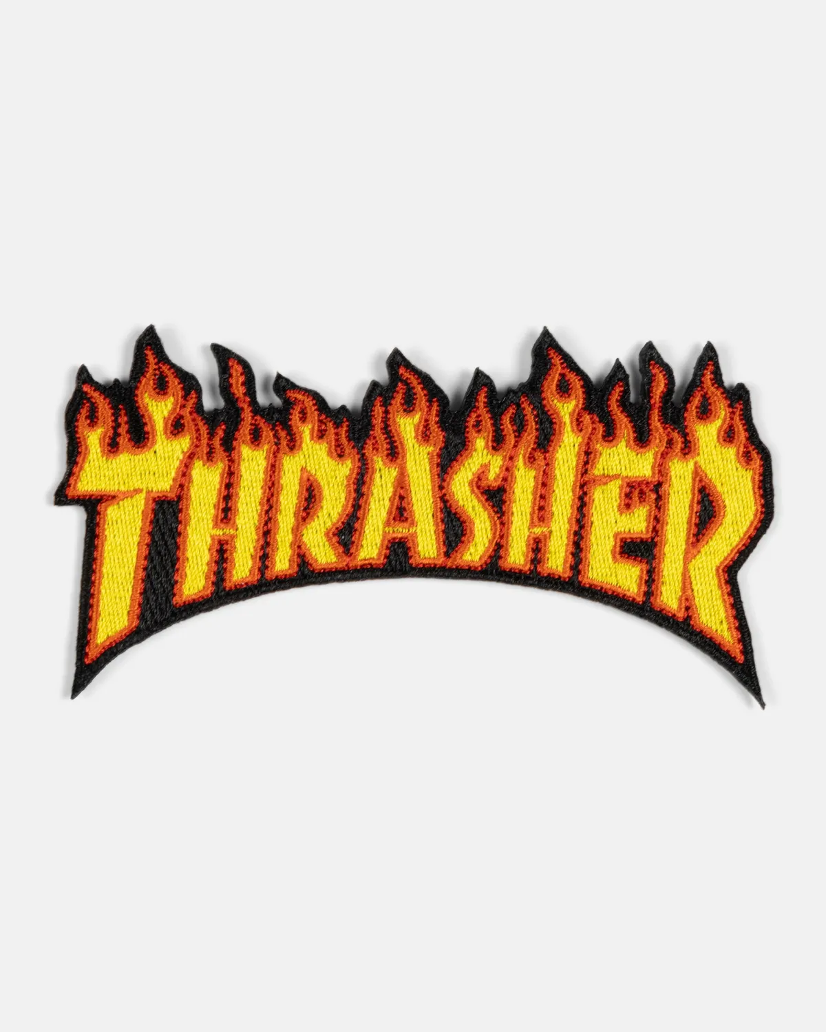 Thrasher Flame patch strykemerke brodert