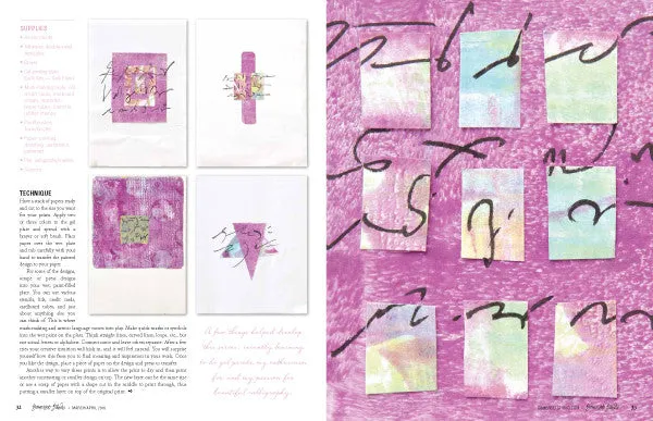 Stampington Somerset Studio Mar/Apr 2016 blad digital vår