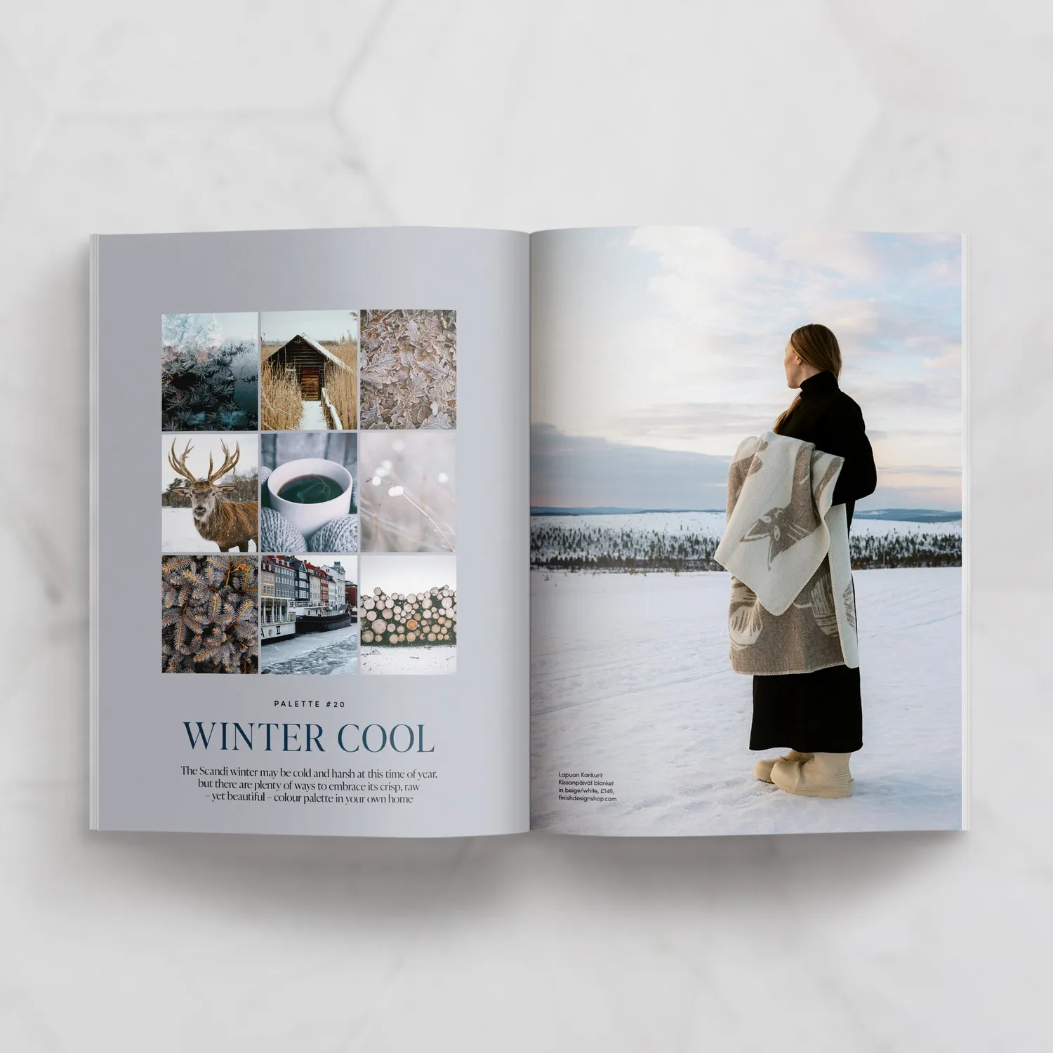 Simply Scandi Vol 20 Winter 2025 blad papirutgave vinter