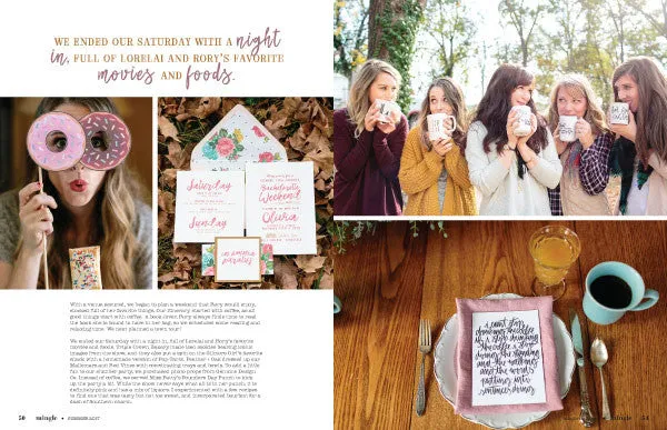 Stampington Mingle Summer 2017 blad festideer sommerfest