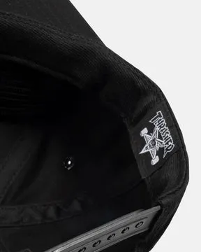 Thrasher Rope snapbackcaps svart/gul lett