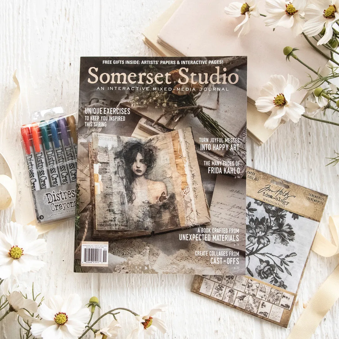 Stampington Somerset Studio Serendipity Bundle bladsett vår