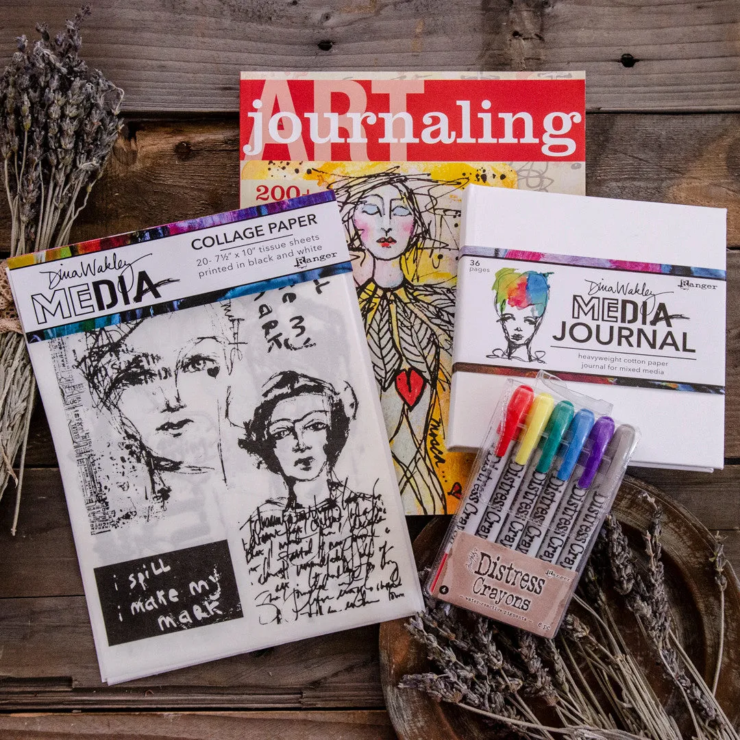 Stampington Art Journaling Starter Set EXP 2 sett 6x6