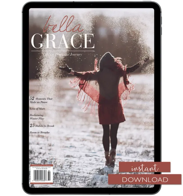 Stampington Bella Grace Issue 10 digitalt blad PDF vinter