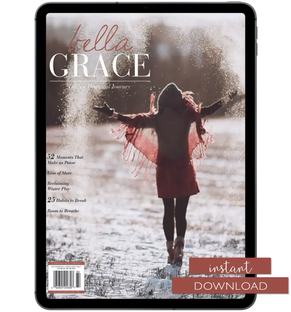 Stampington Bella Grace Issue 10 digitalt blad PDF vinter
