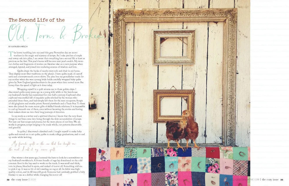 Stampington The Cozy Issue Volume 3 blad PDF slow living