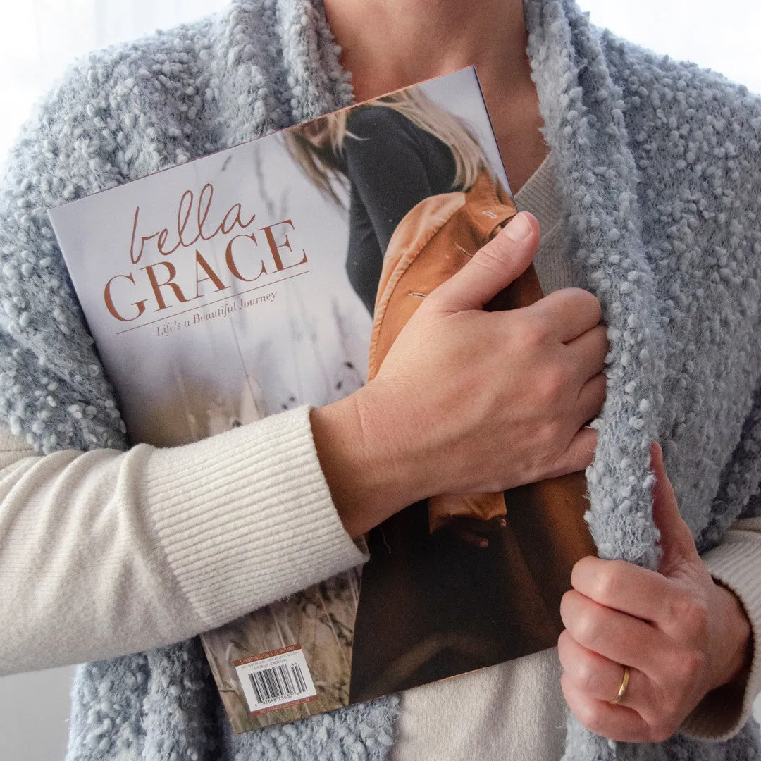 Stampington Bella Grace Issue 42 blad bundle med sjal gave