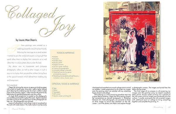 Stampington Somerset Wedding 2006 Volume 2 blad bryllupsideer