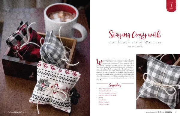 Stampington A Somerset Holiday 13 e-blad PDF-nedlasting jul