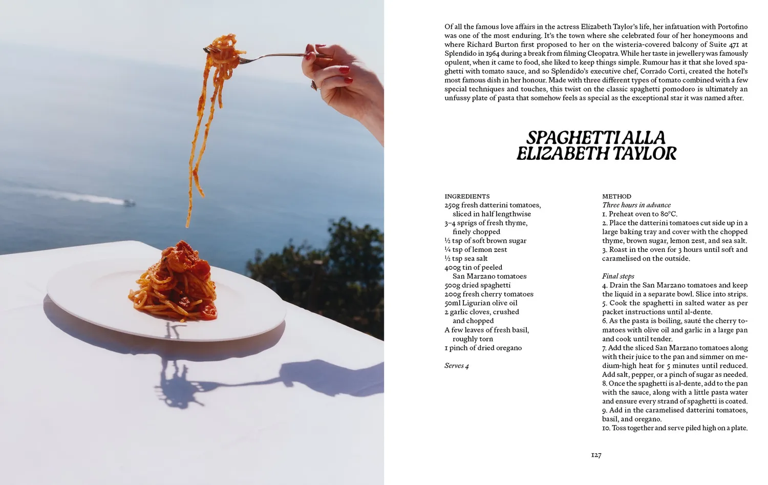 Apartamento Liguria Recipes Wanderings bok mat