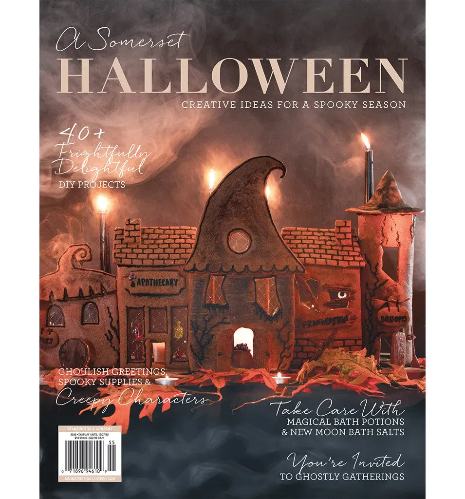 Stampington A Somerset Halloween Volume 1 blad 144 sider premiere