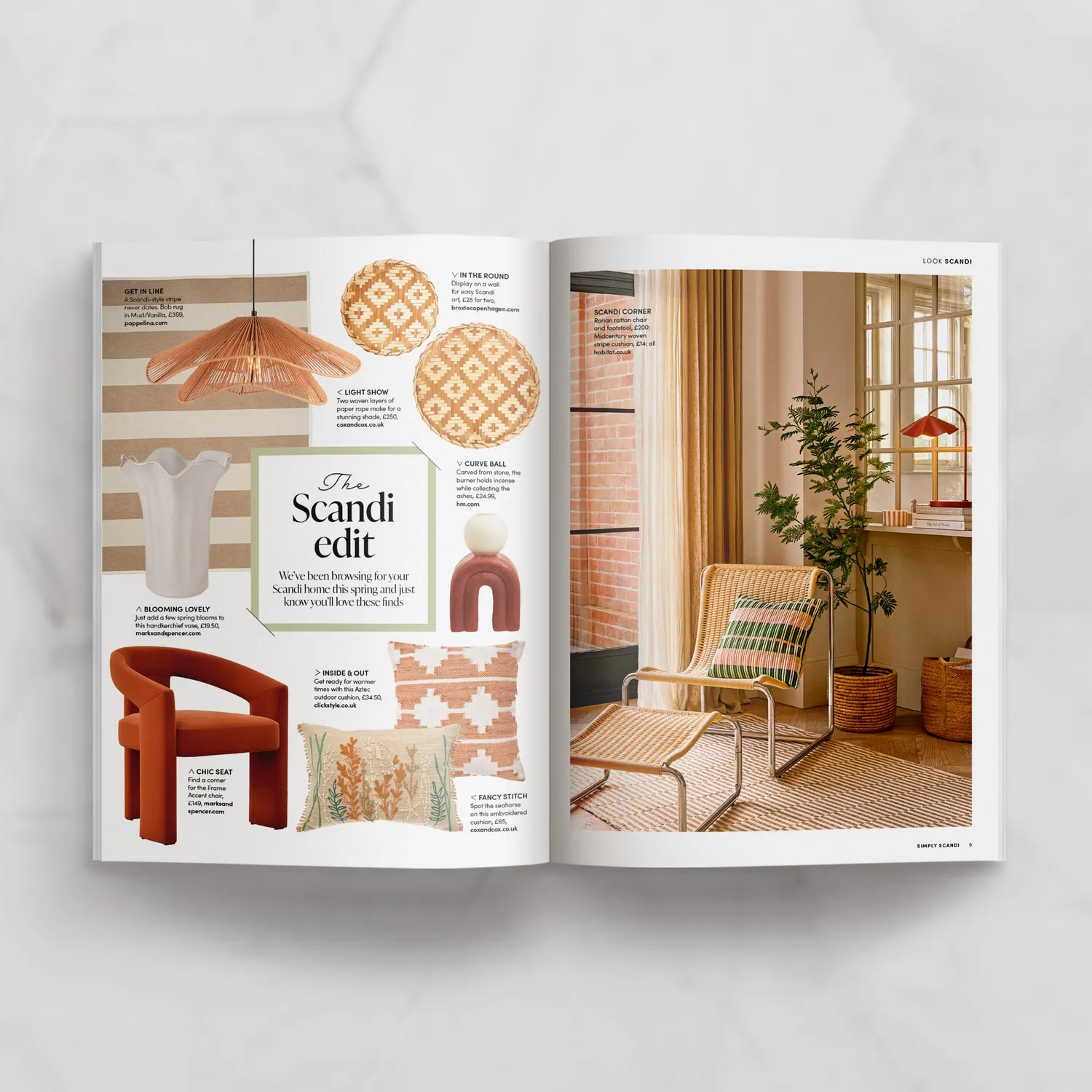 Simply Scandi Vol 17 Spring 2025 blad vår