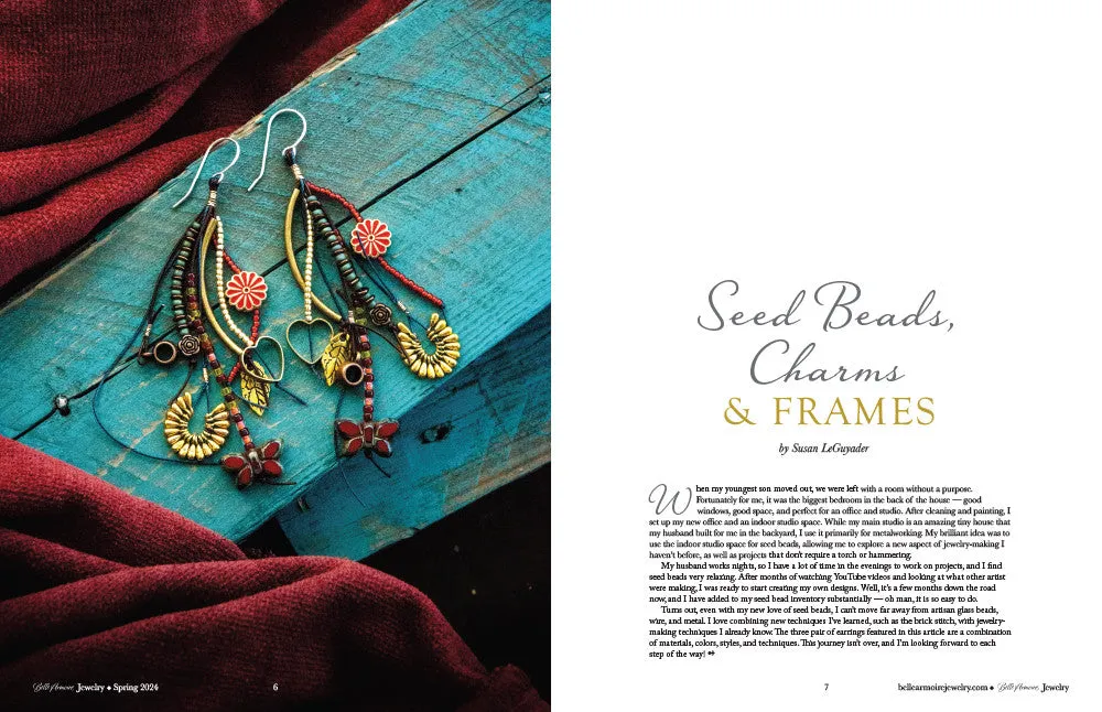 Stampington Belle Armoire Jewelry Spring 2024 blad digital 144 sider