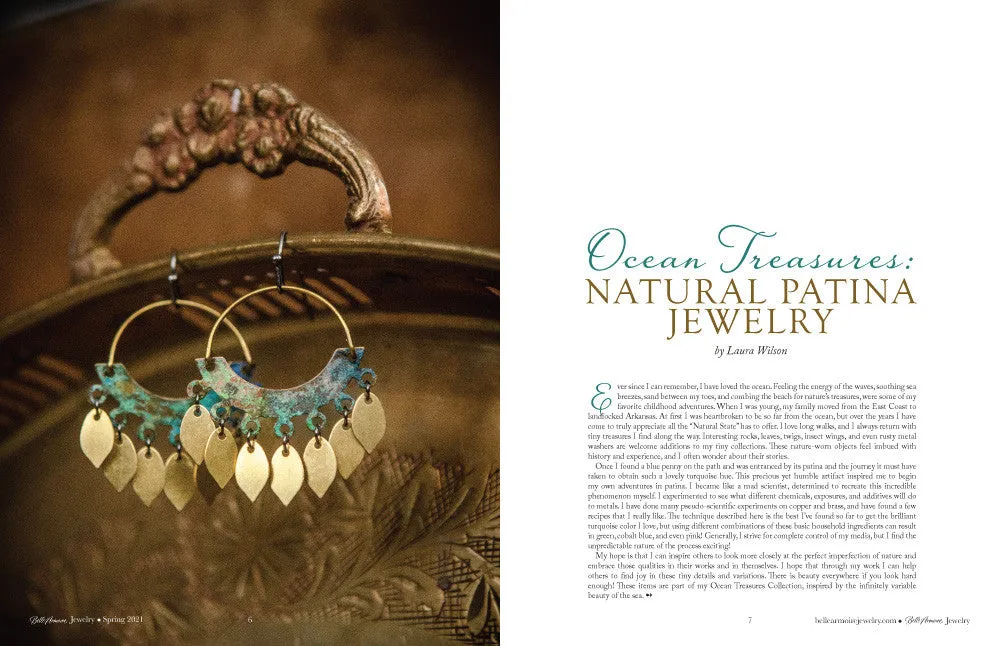 Stampington Belle Armoire Jewelry Spring 2021 blad PDF 144 sider
