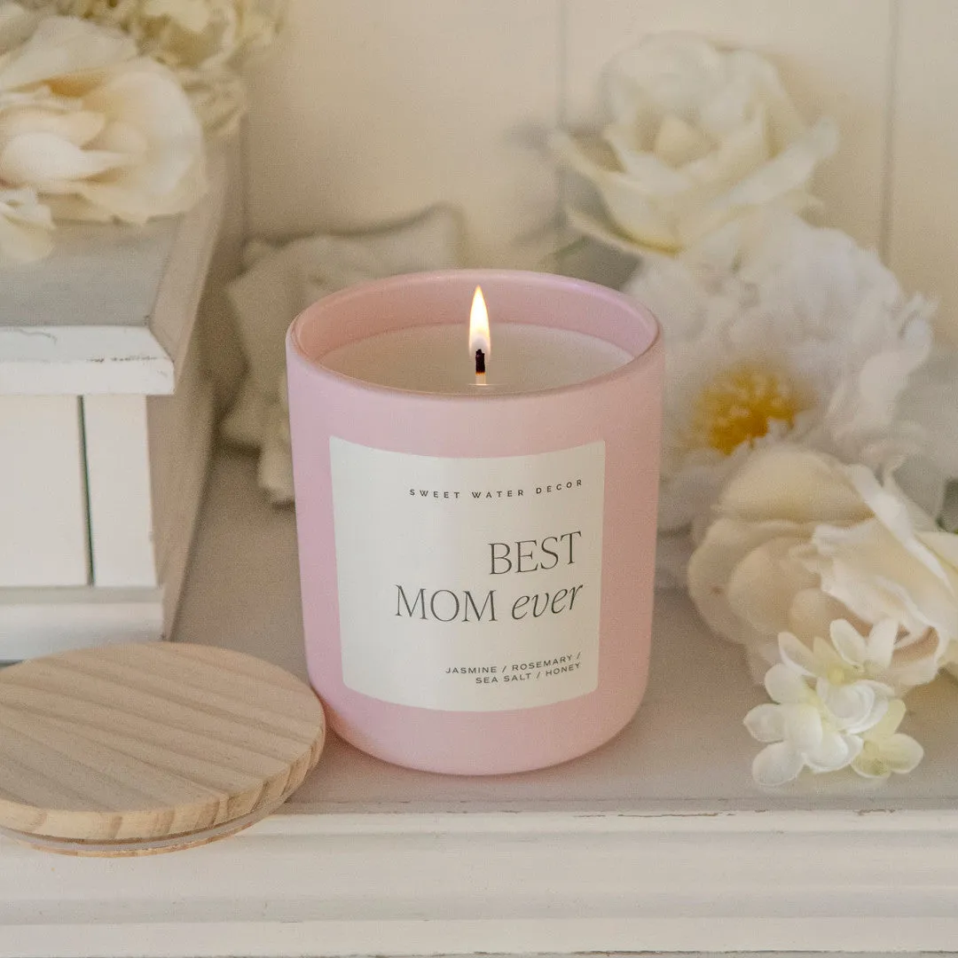 Sweet Water Decor Best Mom Ever duftlys 15 oz villblomst salt