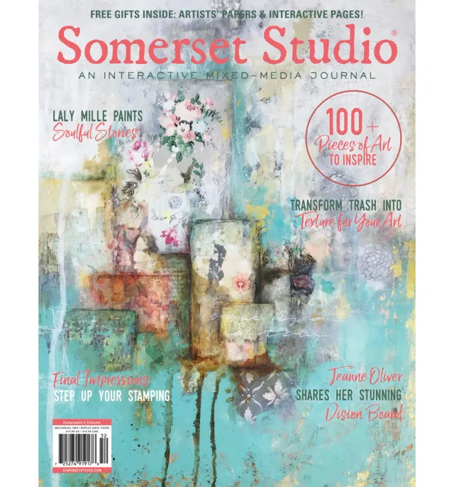 Stampington Somerset Studio Summer 2020 blad digital utgave