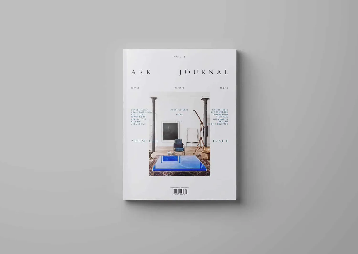 Ark Journal Volume I blad vår/sommer 2019 interiør