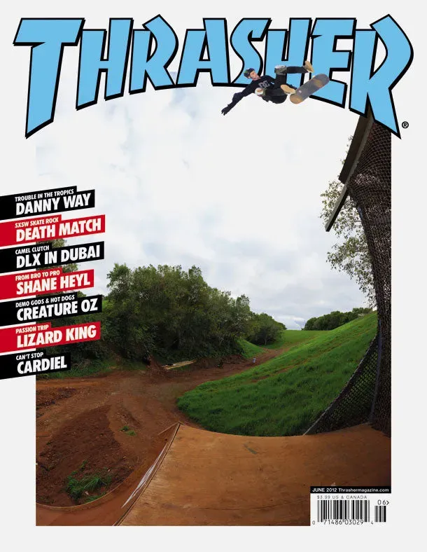 Thrasher juni 2012 blad gammelt nummer